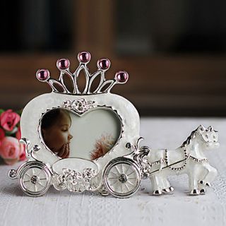 Modern Style Crown Carriage Picture Frame