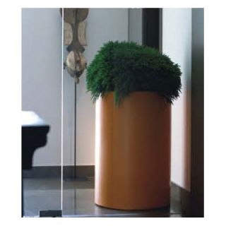 Smart & Green Fang Cilinder Lacquered Round Flower Pot Planter 404F
