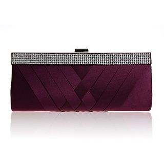 BPRX New WomenS Simple Temperament Diamond Handbag (Purple)