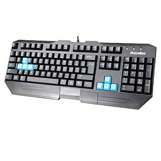 Stable Technology Wired USB Keyboard With Wireless Mouse