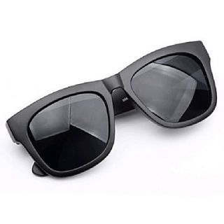 Helisun Unisex Fashion Square Lens Sunglasses 8235 2 (Black)
