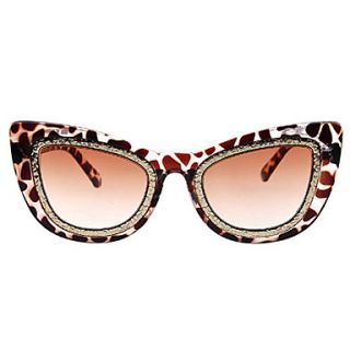 Helisun Unisex Refinement Vintage Sunglasses 9680 2 (Leopard)