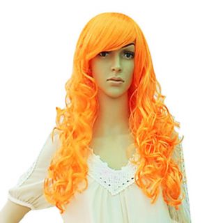 Long Synthetic Wavy Wig Side Bang Multiple Colors Available