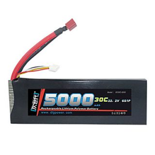 DLG 22.2V 5000mAh Li Po Battery(T Plug)