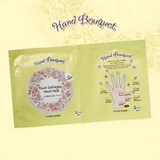 [Etude House] Hand Bouquet Rich Collagen Hand Mask 16g
