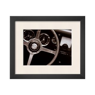 ART Steering Wheel Framed Print Wall Art