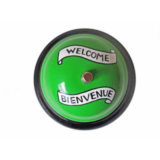 Kikkerland Welcome Desk Bell SC21