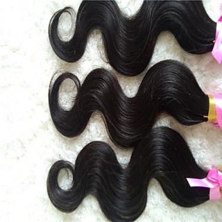 24 Inch Peruvian Body Wave Weft 100% Virgin Remy Human Hair Extensions 3Pcs