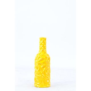 Ceramic Vase Yellow 12h