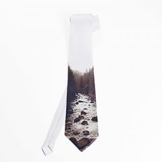Mens Fashion Casual Vally pattern Tie