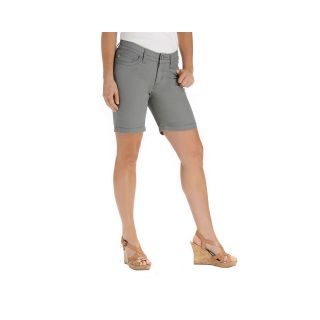 Lee Slender Secret Shorts, Gray, Womens