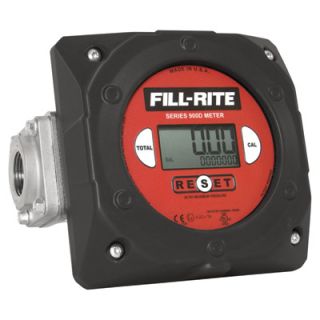 Fill Rite Digital Fuel Meter   Measures 6 40 GPM, Model# 900DB1.5