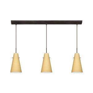 Besa Lighting BEL 3JV 4124VM BR Cierro Pendant