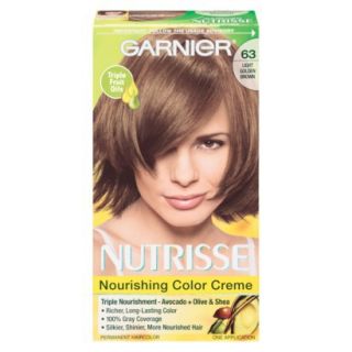 Garnier Nutrisse Nourishing Color Cr�me   63 Light Golden Brown (Brown Sugar)