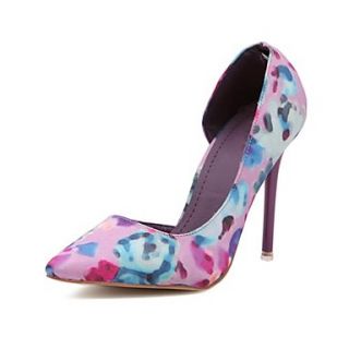 Synthetic Womens Stiletto Heel Pointed Toe Pumps/Heels with AppliqueShoes(More Colors)