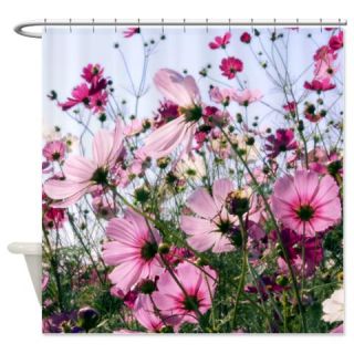 Whimsical Pink Florals Shower Curtain  Use code FREECART at Checkout