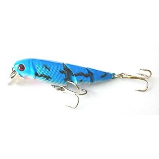 Jointed Fishing Lure 6.5CM 6.5G 8# Hooks Artificial Plastic Lures Fishing Minnow Tool