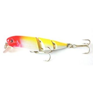 Jointed Fishing Lure 6.5CM 6.5G 8# Hooks Artificial Protein Lures Fishing Tackle
