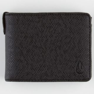 Cape Textured Wallet Black One Size For Men 227555100