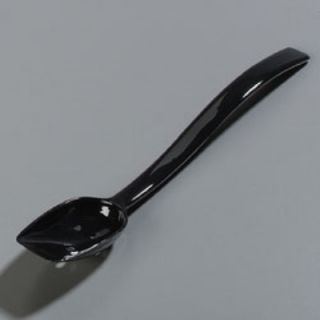 Carlisle Salad Buffet Spoon, 3/4 oz., 10 in, Slotted, Black, Polycarbonate, NSF