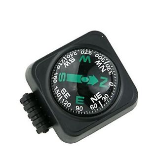 Large Car Compass with Surface Mount   Black
