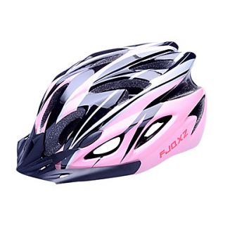 FJQXZ EPSPC Pink Integrally molded Cycling Helmet(18 Vents)