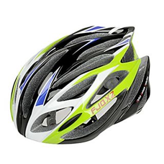 FJQXZ Integrally molded EPSPC Green Cycling Helmets (21 Vents)