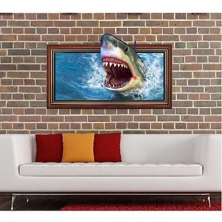 3DThe Shark Wall Stickers Wall Decals