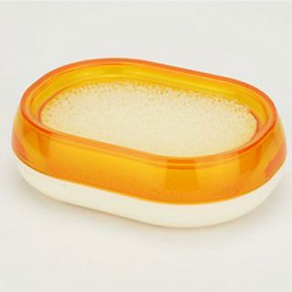 Plastic Soap Holder Random Colour, L13.5cm x W10cm x H4cm