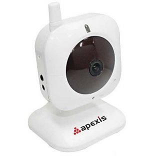 Apexis   Wireless Mini IP Network Camera (Night Vision, Motion Detection, Email Alert)
