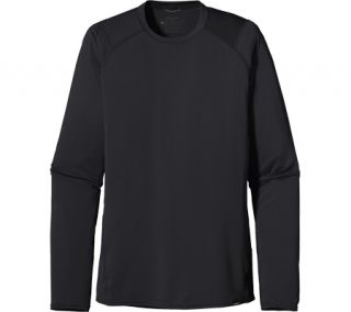 Mens Patagonia Capilene® 1 SW Crew   Black Long Sleeve Shirts