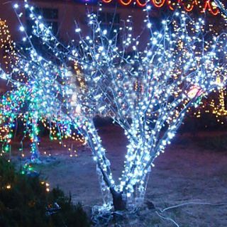 10M 6W 100 LED White Light String Fairy Lamp for Christmas Halloween Festival Decoration (110/220V)