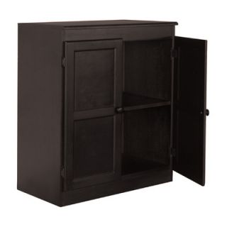 Concepts in Wood 30 Multi Use Storage Cabinet KT613C 3036 Finish Espresso