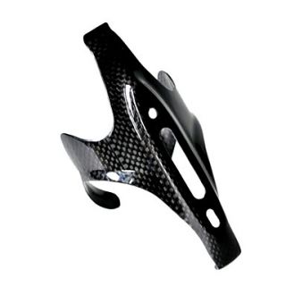 3K Full Carbon Bottle Cage with 2 Reinforced Arms Natural Color