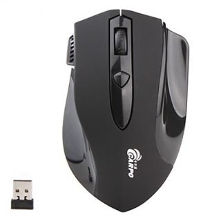 USB 2.4Ghz Wireless Mouse (Black)