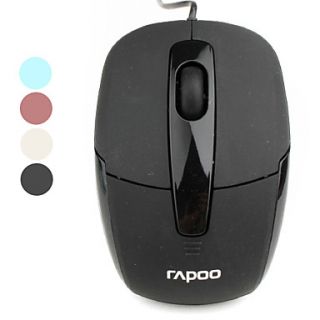 Rapoo N6300 Mini USB Wired Optical Mouse (Assorted Colors)
