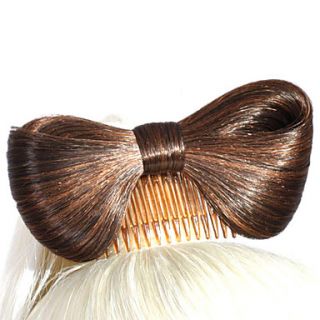 Fashion Butterfly Chignon Hair Wig Accessory