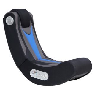 Gaming Chair X Rocker Gaming Chair   Black/Blue