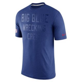 Nike Tri Local (NFL New York Giants) Mens T Shirt   Rush Blue