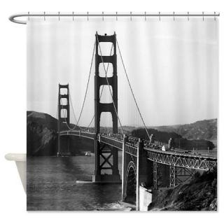  Vintage Golden Gate Bridge Shower Curtain  Use code FREECART at Checkout