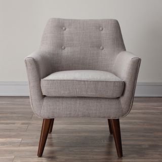 Clyde Beige Linen Chair