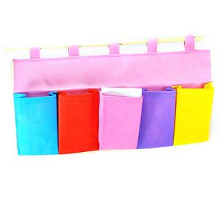 Colorful 5 Compartment Hanging Bag