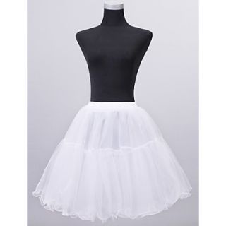 Nylon Half Slip Short Length Women Wedding Petticoats