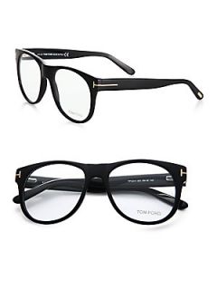 Tom Ford Eyewear Oversized Eyeglasses   Black
