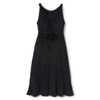 Liz Lange for Target Maternity Sleeveless Short Knit Dress   Black L