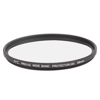 Genuine JYC Super Slim High Performance Wide Band Protector Filter 58mm