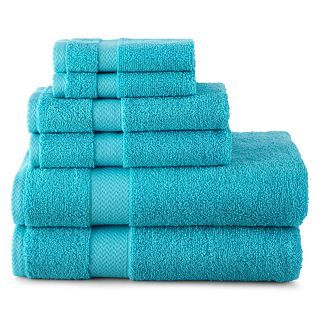JCP Home Collection  Home 6 pc. Towel Set, Blue