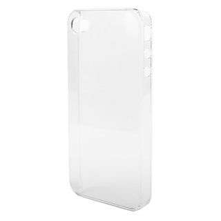 Ultra Slim Tranparent Plastic Case for iPhone 4 and 4S