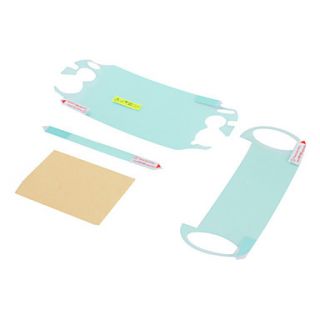 Screen Protector Kit with Cleaning Cloth for PS Vita