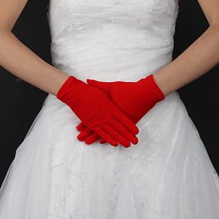 Silk Bridal Gloves (More Colors Available)